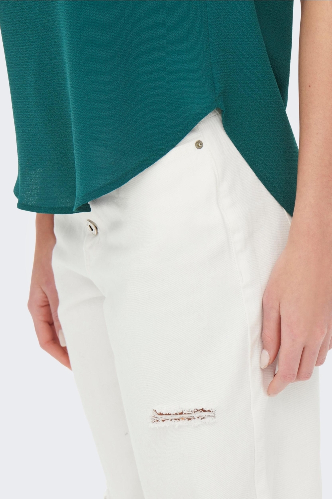 ONLVIC S/S SOLID TOP NOOS PTM 15142784 DEEP TEAL